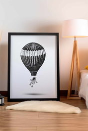 Wallity Artplstksyh20 - 5070 Pintura Decorativa Enmarcada Multicolor